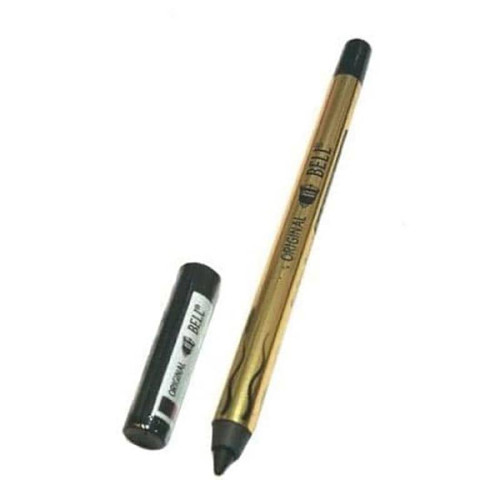 مداد چشم مشکی شمعی بل طلایی مدل اورجینال