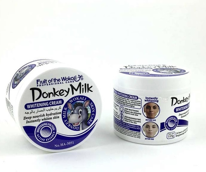 کرم روشن کننده وکالی مدل شیر الاغ وزن 115 گرم