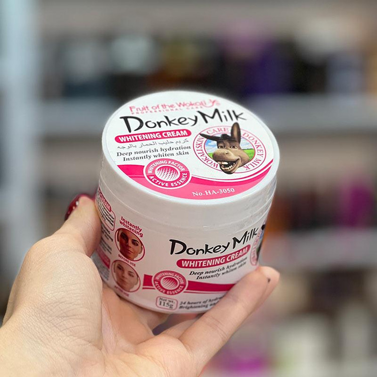 خرید کرم روشن کننده وکالی مدل شیر الاغ