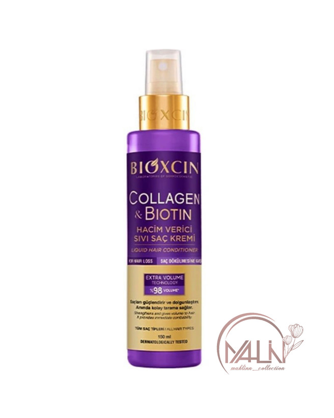 اسپری نرم کننده موی حجم دهنده و ضخیم کننده کلاژن و بیوتین بیوکسین