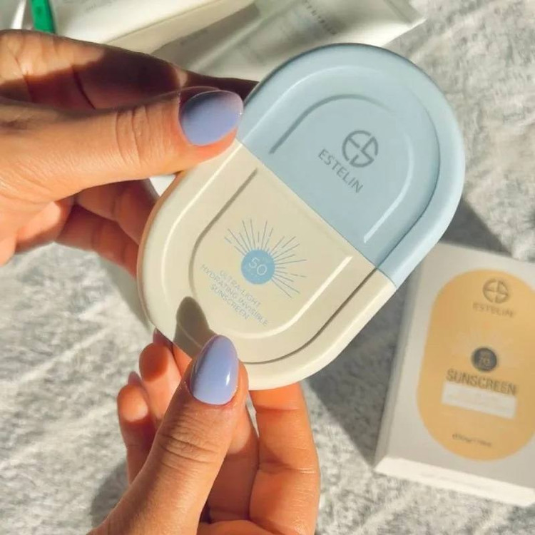 ضدآفتاب استلین (Estelin) در دو مدل بی رنگ و تینتی SPF +70 حجم ۵۰ میل، مناسب انواع پوست