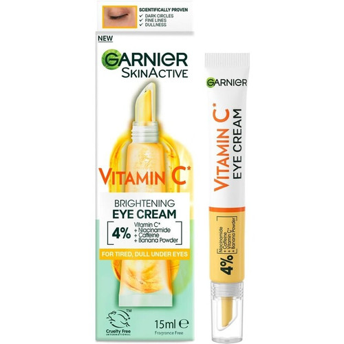 کرم دور چشم ویتامین سی گارنیه (گارنیر) مدل Brightening Vitamin C
