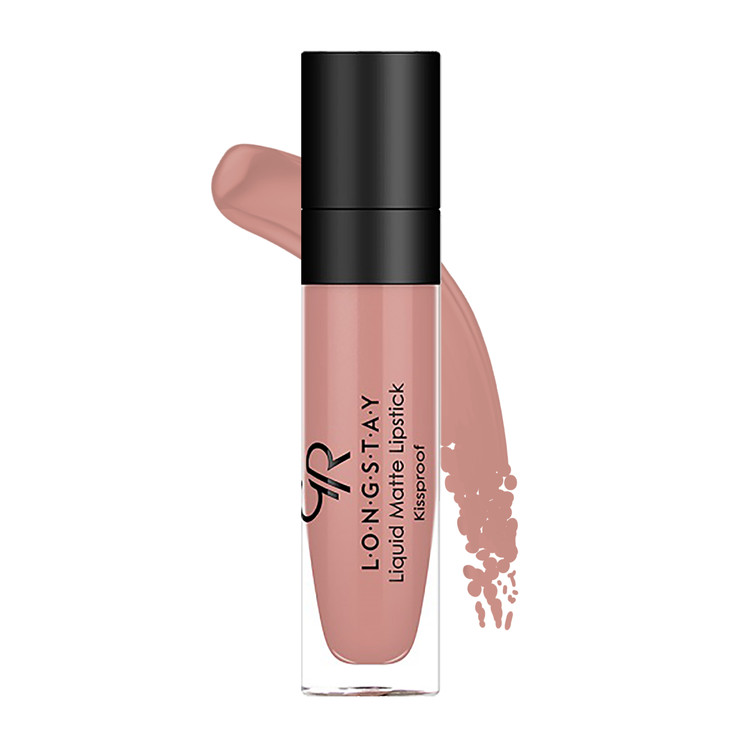 رژلب مات مایع بادوام گلدن رز شماره 13