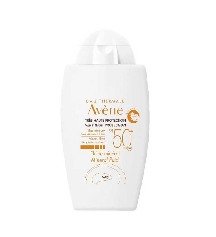 ضد آفتاب اون SPF50 فلوئیدی مینرال بی رنگ 40 میل فیزیکی / Avène